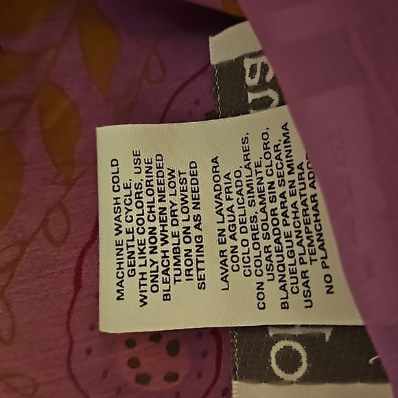 OH! MAMMA Floral Chiffon Ruffle Tie Back Flare Sleeve Fairycore Castlecore Top - Picture 11 of 11